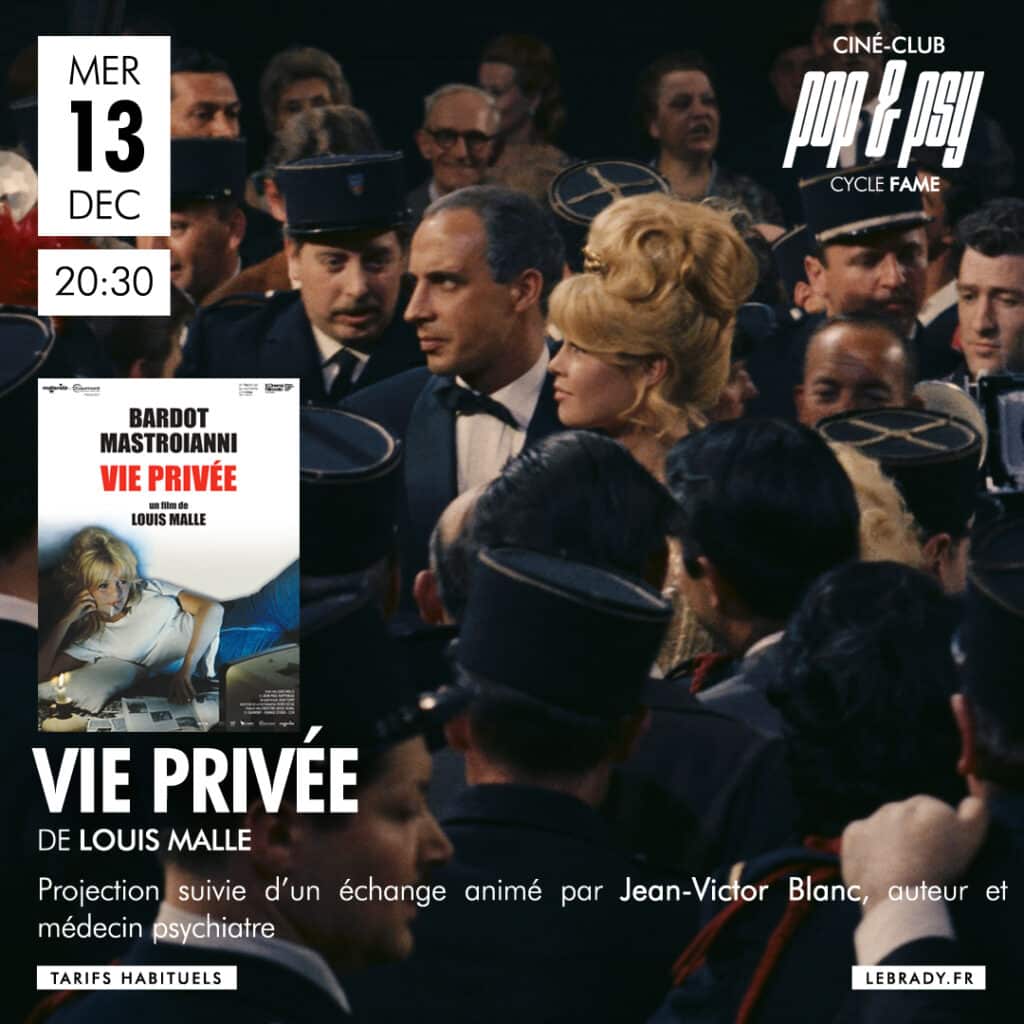 VIE PRIVÉE – Ciné Club Pop & Psy