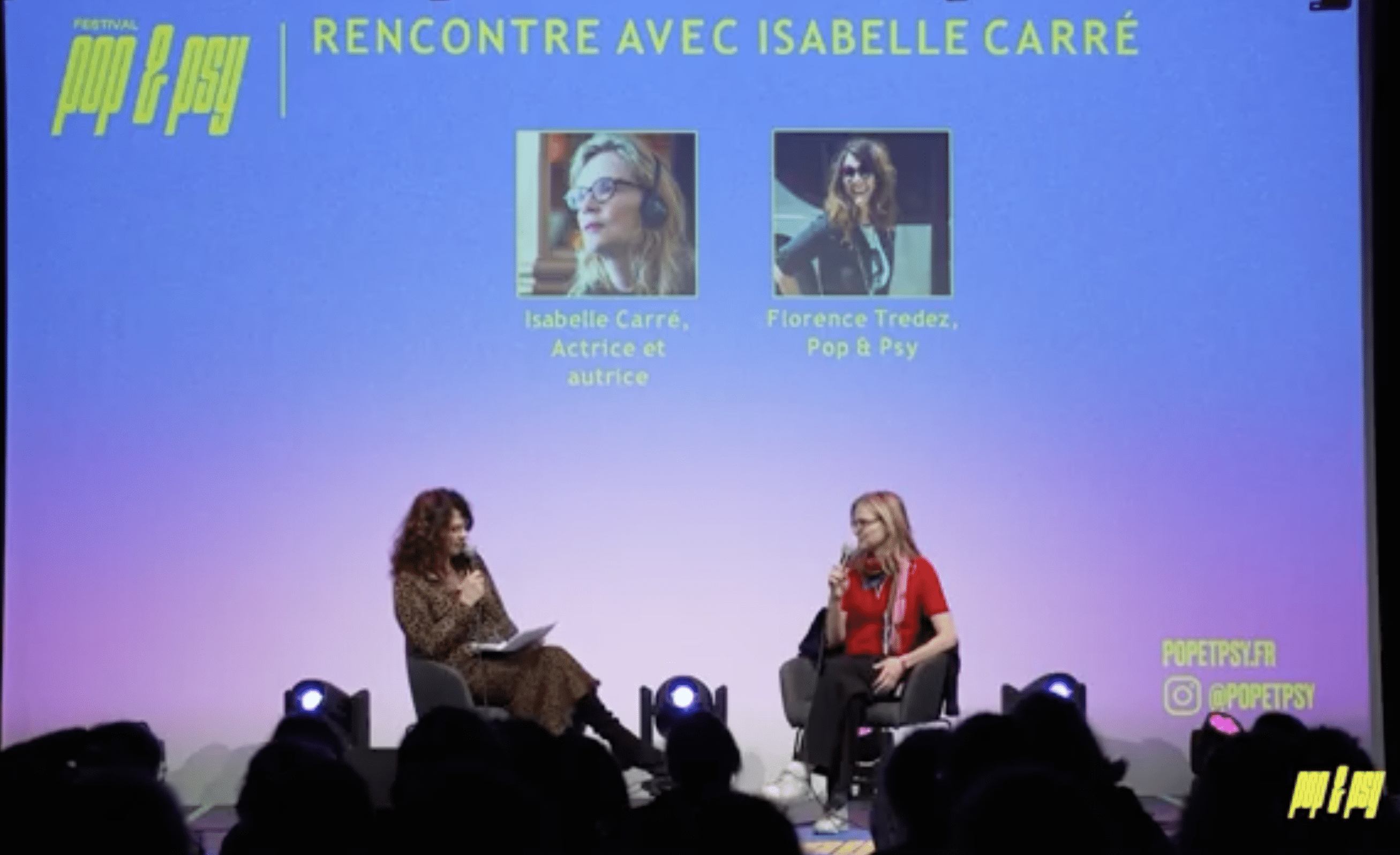 Talk avec Isabelle Carré