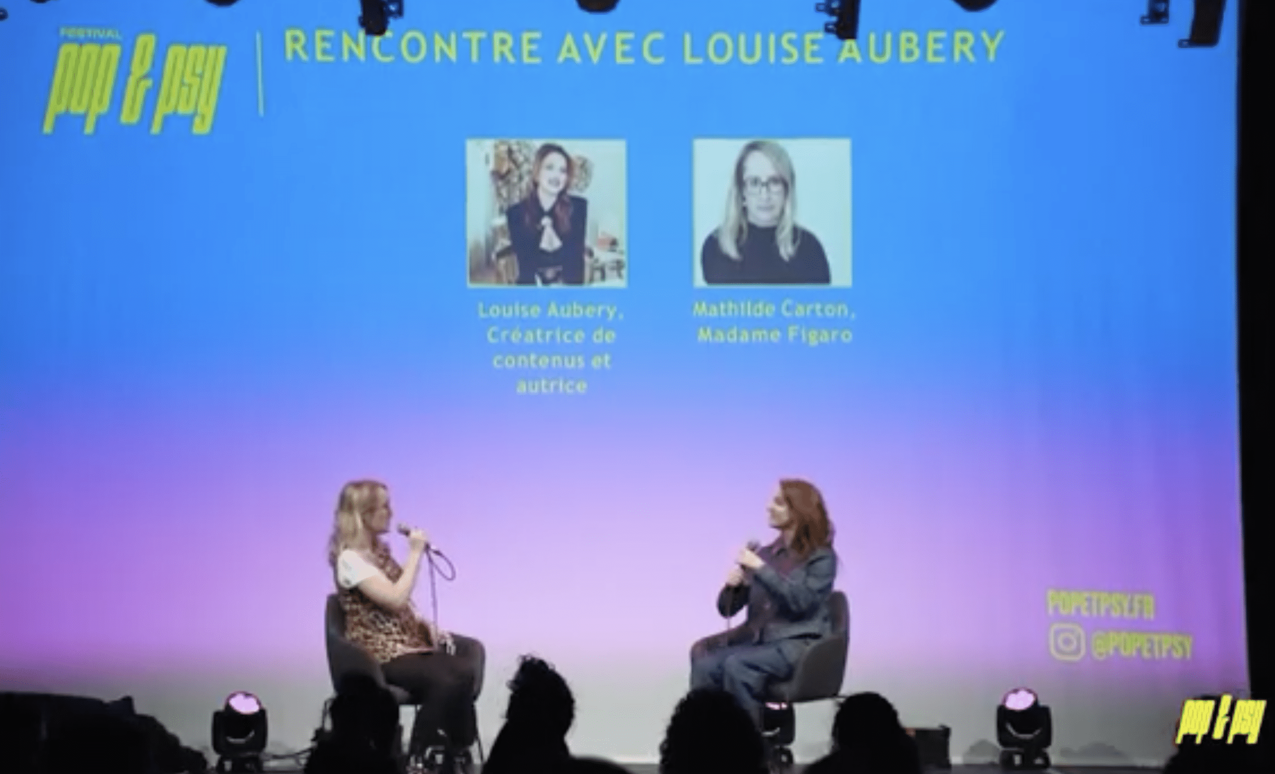 Talk avec Louise Aubery