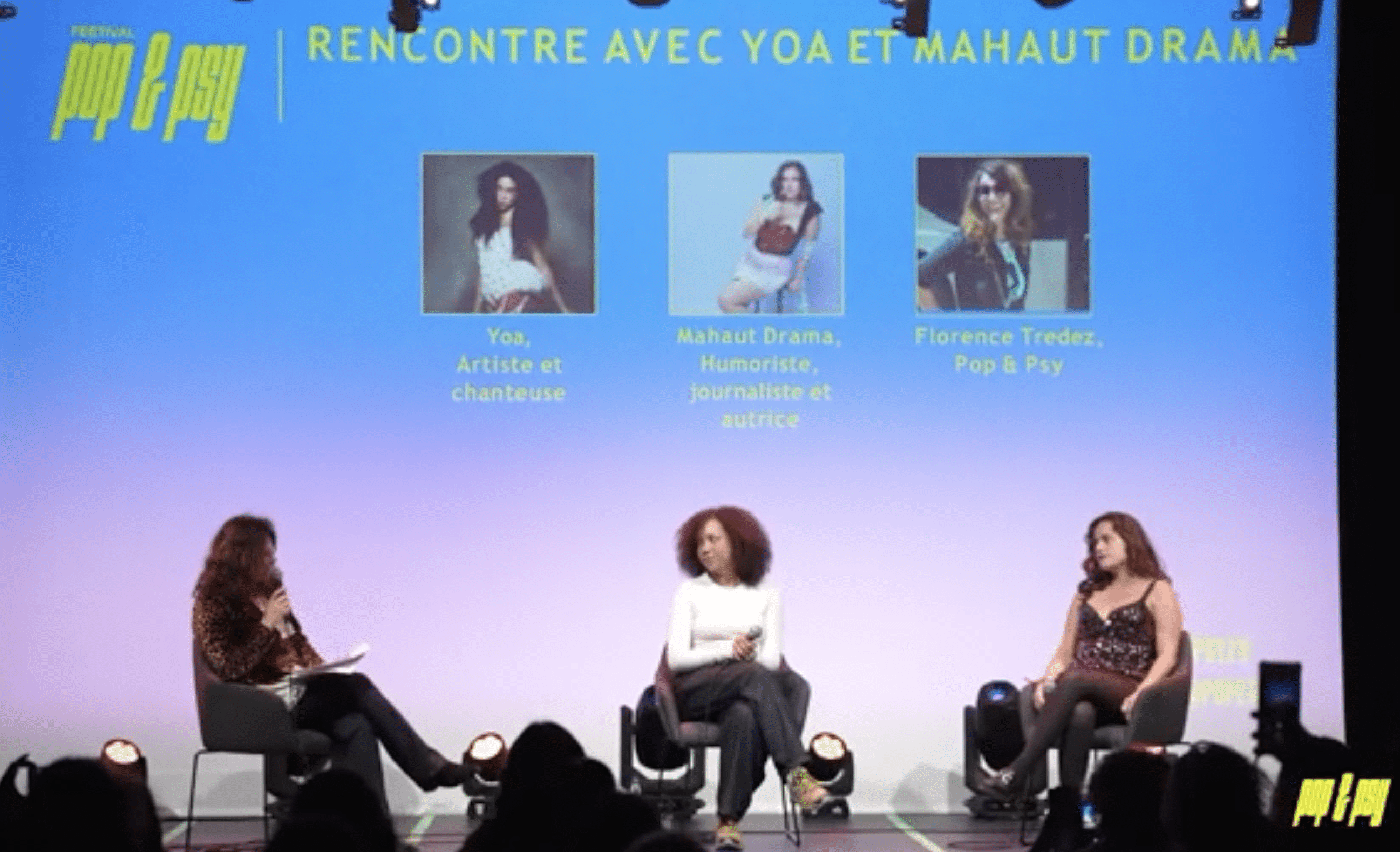 Talk avec Yoa & Mahaut Drama